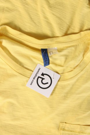 Tricou de bărbați H&M Divided, Mărime M, Culoare Galben, Preț 46,43 Lei