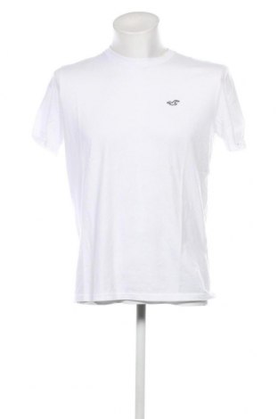 Herren T-Shirt Hollister, Größe L, Farbe Weiß, Preis € 11,99