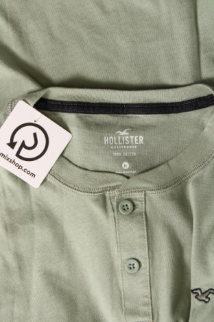 Męski T-shirt Hollister, Rozmiar M, Kolor Zielony, Cena 82,63 zł