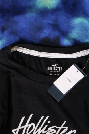 Herren T-Shirt Hollister, Größe L, Farbe Schwarz, Preis 15,98 €