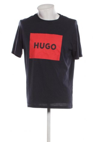 Мъжка тениска Hugo Boss, Размер M, Цвят Син, Цена 72,77 лв.