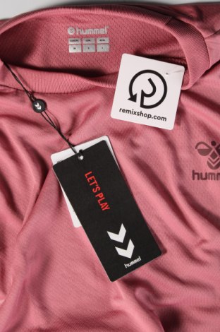 Ανδρικό t-shirt Hummel, Μέγεθος M, Χρώμα Ρόζ , Τιμή 18,56 €