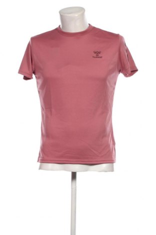 Ανδρικό t-shirt Hummel, Μέγεθος M, Χρώμα Ρόζ , Τιμή 18,56 €