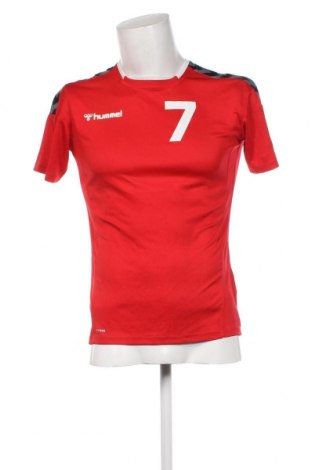 Ανδρικό t-shirt Hummel, Μέγεθος S, Χρώμα Κόκκινο, Τιμή 6,44 €