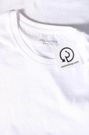 Herren T-Shirt Jack & Jones, Größe M, Farbe Weiß, Preis 10,83 €