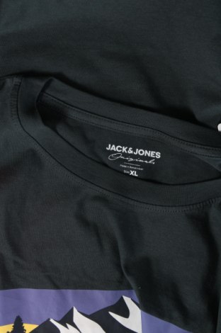 Мъжка тениска Jack & Jones, Размер XL, Цвят Зелен, Цена 29,40 лв.