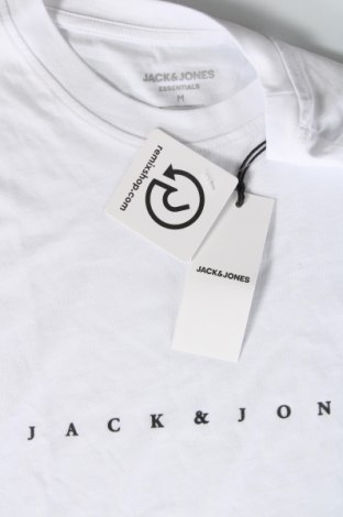 Tricou de bărbați Jack & Jones, Mărime M, Culoare Alb, Preț 138,16 Lei