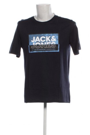 Tricou de bărbați Jack & Jones, Mărime L, Culoare Albastru, Preț 138,16 Lei