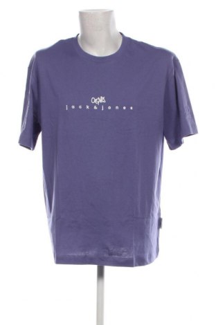 Мъжка тениска Jack & Jones, Размер XXL, Цвят Лилав, Цена 31,50 лв.