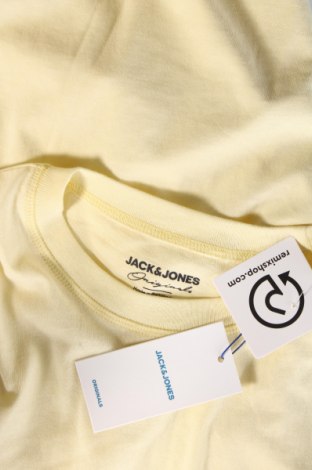 Мъжка тениска Jack & Jones, Размер M, Цвят Жълт, Цена 42,00 лв.