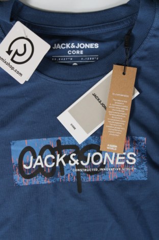Мъжка тениска Jack & Jones, Размер L, Цвят Син, Цена 42,00 лв.