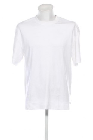 Herren T-Shirt Jack & Jones, Größe L, Farbe Weiß, Preis 14,07 €