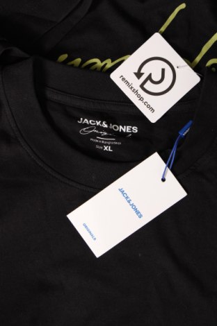 Ανδρικό t-shirt Jack & Jones, Μέγεθος XL, Χρώμα Μαύρο, Τιμή 12,99 €