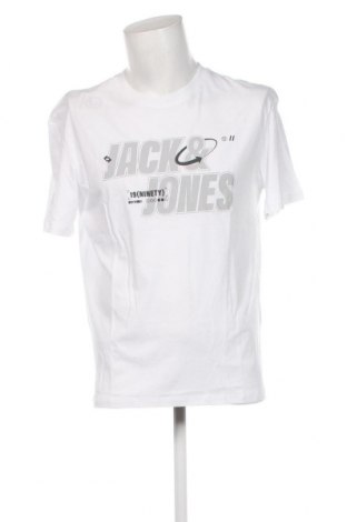 Tricou de bărbați Jack & Jones, Mărime L, Culoare Alb, Preț 138,16 Lei