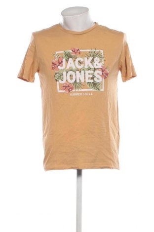 Męski T-shirt Jack & Jones, Rozmiar M, Kolor Pomarańczowy, Cena 64,62 zł