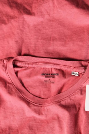 Herren T-Shirt Jack & Jones, Größe L, Farbe Rosa, Preis € 7,00