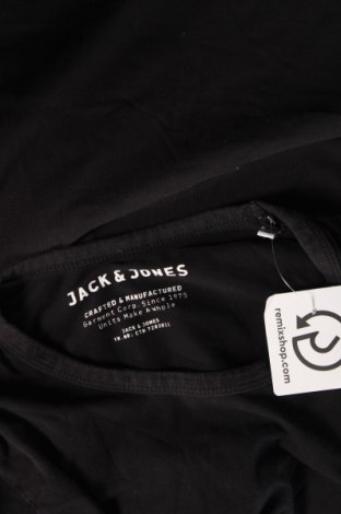 Мъжка тениска Jack & Jones, Размер M, Цвят Черен, Цена 17,60 лв.