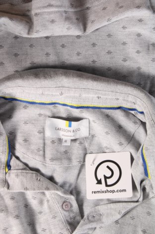 Herren T-Shirt Larsson & Co, Größe M, Farbe Grau, Preis € 17,44
