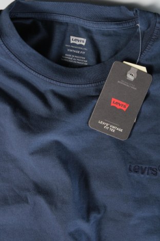Мъжка тениска Levi's, Размер S, Цвят Син, Цена 47,60 лв.