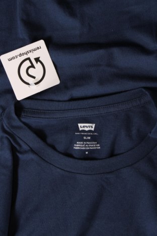 Мъжка тениска Levi's, Размер M, Цвят Син, Цена 53,20 лв.