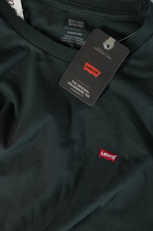Мъжка тениска Levi's, Размер S, Цвят Зелен, Цена 56,00 лв.