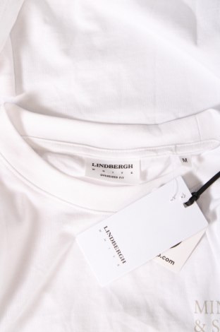 Herren T-Shirt Lindbergh, Größe M, Farbe Weiß, Preis 27,43 €
