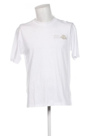 Herren T-Shirt Lindbergh, Größe M, Farbe Weiß, Preis 24,54 €