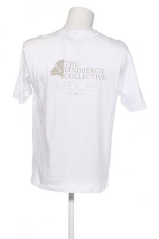 Herren T-Shirt Lindbergh, Größe M, Farbe Weiß, Preis 27,43 €