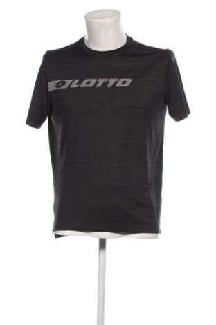 Ανδρικό t-shirt Lotto, Μέγεθος L, Χρώμα Γκρί, Τιμή 8,18 €