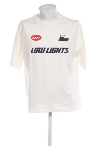 Męski T-shirt Low Lights Studios, Rozmiar L, Kolor ecru, Cena 149,27 zł
