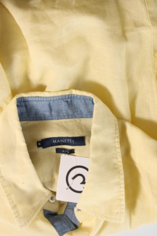 Ανδρικό t-shirt MANETTI, Μέγεθος M, Χρώμα Κίτρινο, Τιμή 15,00 €