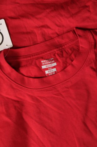 Herren T-Shirt Mascot, Größe L, Farbe Rot, Preis € 9,05