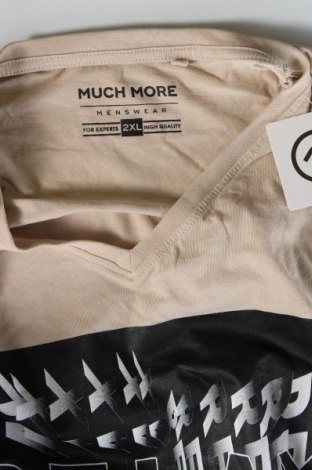 Herren T-Shirt Much More, Größe XXL, Farbe Braun, Preis € 9,05