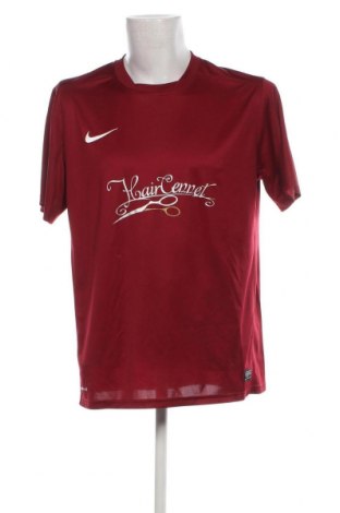 Мъжка тениска Nike, Размер XL, Цвят Червен, Цена 27,00 лв.