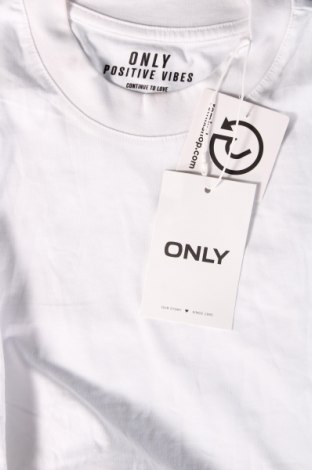 Tricou de femei ONLY, Mărime S, Culoare Alb, Preț 101,97 Lei