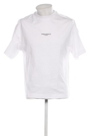 Herren T-Shirt Originals By Jack & Jones, Größe XS, Farbe Weiß, Preis 15,98 €