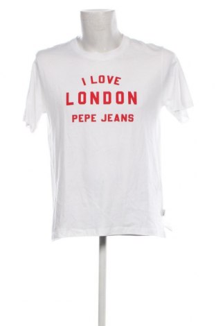 Pánske tričko  Pepe Jeans, Veľkosť M, Farba Biela, Cena  24,54 €