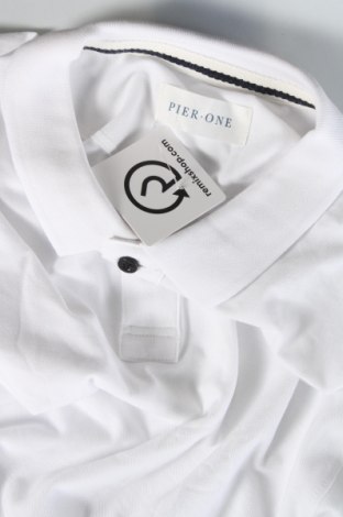 Ανδρικό t-shirt Pier One, Μέγεθος XL, Χρώμα Λευκό, Τιμή 10,82 €