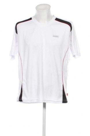 Мъжка тениска Rossi, Размер XL, Цвят Бял, Цена 12,35 лв.