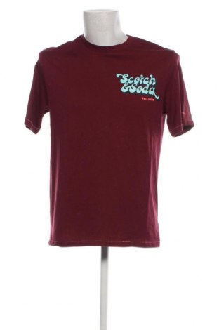 Herren T-Shirt Scotch & Soda, Größe L, Farbe Rot, Preis 37,11 €
