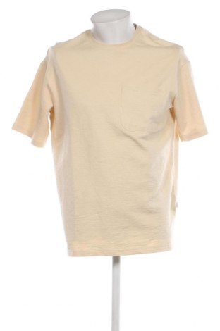 Herren T-Shirt Selected Homme, Größe M, Farbe Beige, Preis 15,98 €