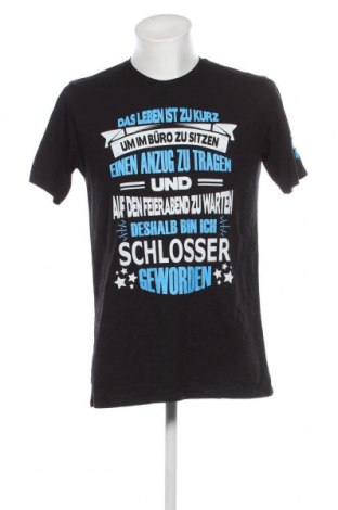 Herren T-Shirt Spread Shirt, Größe L, Farbe Schwarz, Preis 9,05 €