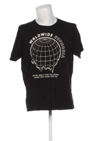 Herren T-Shirt Tex, Größe XXL, Farbe Schwarz, Preis 9,05 €