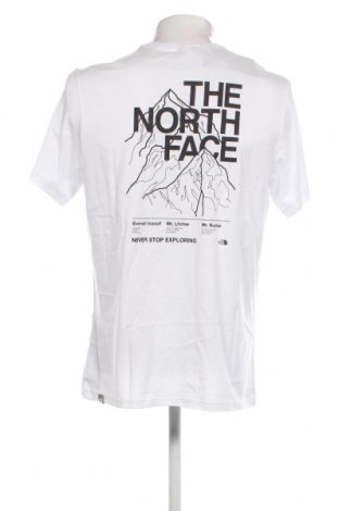 Męski T-shirt The North Face, Rozmiar L, Kolor Biały, Cena 137,95 zł