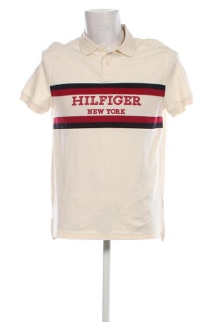 Мъжка тениска Tommy Hilfiger, Размер M, Цвят Екрю, Цена 77,00 лв.