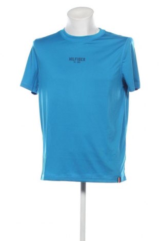 Pánske tričko  Tommy Hilfiger, Veľkosť L, Farba Modrá, Cena  21,83 €