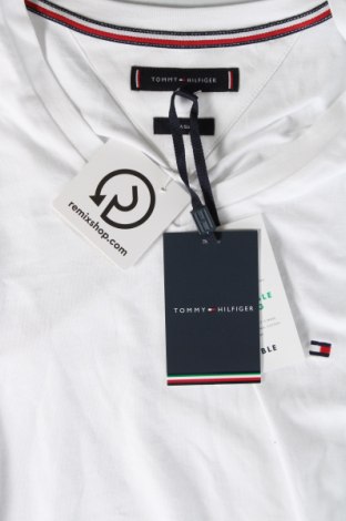 Męski T-shirt Tommy Hilfiger, Rozmiar S, Kolor Biały, Cena 205,24 zł