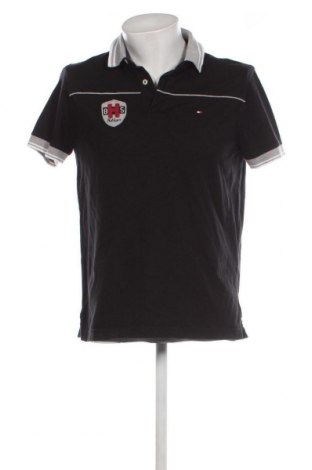 Мъжка тениска Tommy Hilfiger, Размер M, Цвят Черен, Цена 20,40 лв.