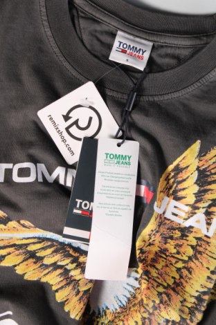 Herren T-Shirt Tommy Jeans, Größe S, Farbe Grau, Preis 33,74 €