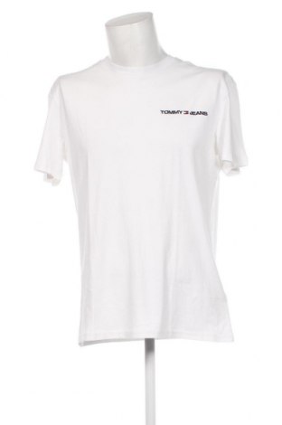 Pánské tričko  Tommy Jeans, Velikost XL, Barva Bílá, Cena  1 004,00 Kč